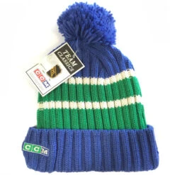 Bonnet NHL Hartford Whalers Vintage Pompon 3 Bonnet NHL Hartford Whalers Vintage Pompon -Pro Patinage pdtimg 3773109b