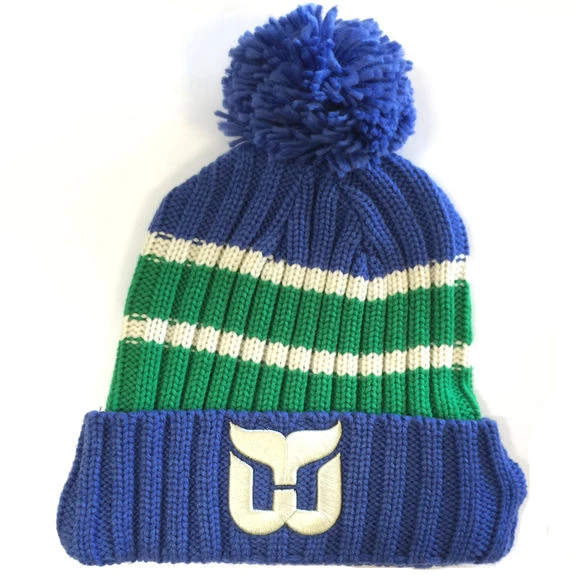 Bonnet NHL Hartford Whalers Vintage Pompon 1 Bonnet NHL Hartford Whalers Vintage Pompon